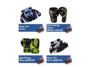 New Muay Thai Boxing Shorts & Gloves
